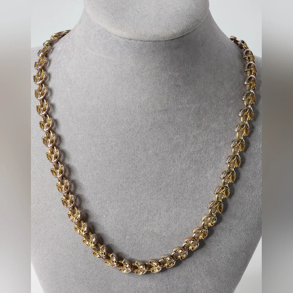 Vintage Goldtone Chain Necklace